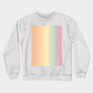 Vintage Rainbow Sunset Feeling Crewneck Sweatshirt